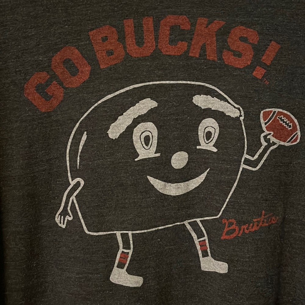 The Ohio State HOMAGE shirt. GO BUCKS BRUTUS SHIRT. Excellent condition.